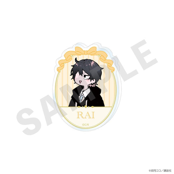 『恋せよまやかし天使ども』アクリルバッジ 二神雷