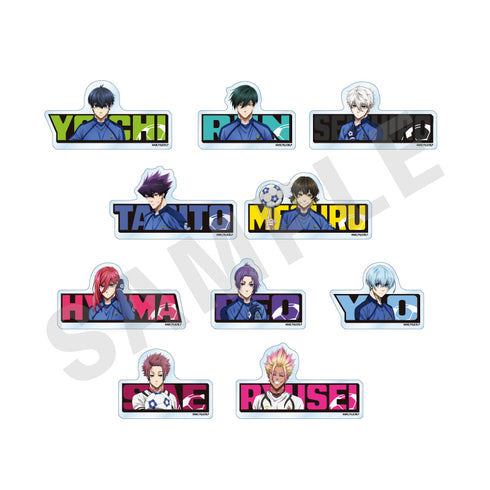 『ブルーロック』〜favorite series〜 トレーディングお名前クリアシート(全10種)【BOX】