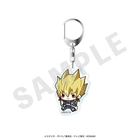 "Yu-Gi-Oh! 5D's" Acrylic Keychain (Jack Atlas Mini Character)