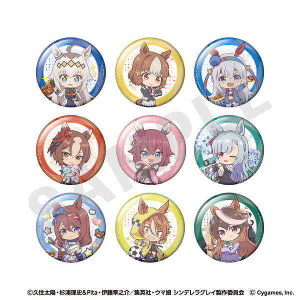 『ウマ娘 シンデレラグレイ』らぶいっと!シリーズ トレーディング缶バッジ(全9種)【BOX】