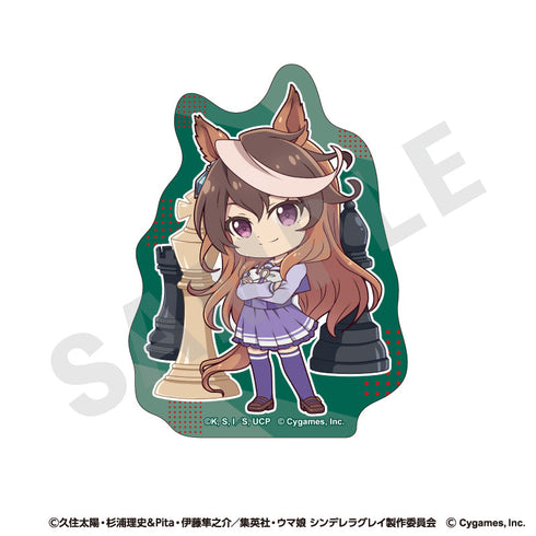 『ウマ娘 シンデレラグレイ』らぶいっと!シリーズ トレーディングダイカットステッカー(全9種)【BOX】