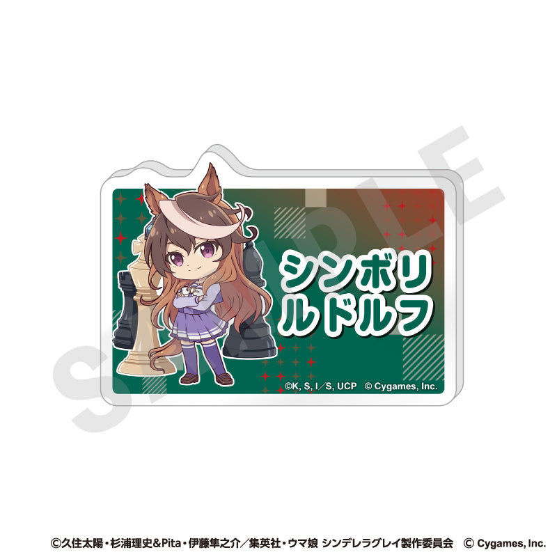 ウマ娘プリティーダービー シンデレラグレイ ポスター 当選品 シンボリルドルフ シンボリルドルフ トレーディングメタリックカード ウマ娘