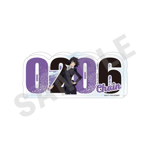 『血界戦線 & BEYOND』~favorite series~ ナンバーアクリルプレート(チェイン・皇)