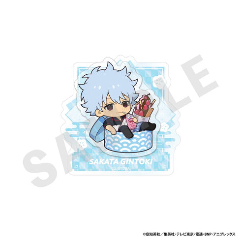 『銀魂』2層アクリルバッジ (坂田 銀時)