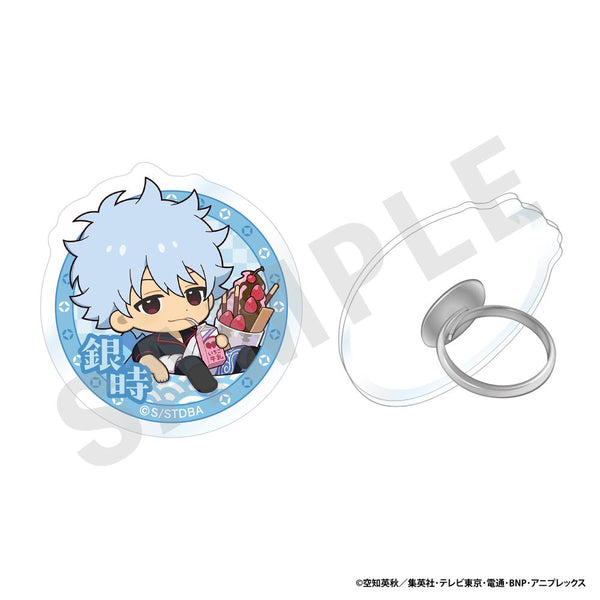 『銀魂』アクリルリング 〜ふぃんこれ〜  (坂田 銀時)