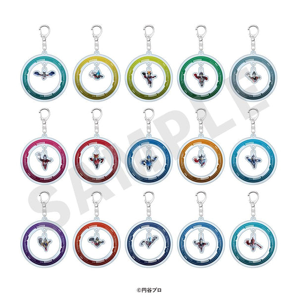 『ウルトラマンシリーズ』トレーディングゆらゆらアクリルキーホルダー(全15種)【BOX】