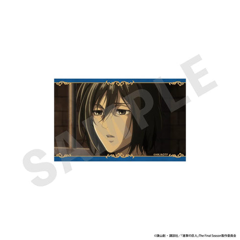 『進撃の巨人』ビジュアルカード3枚セットA(ミカサ)