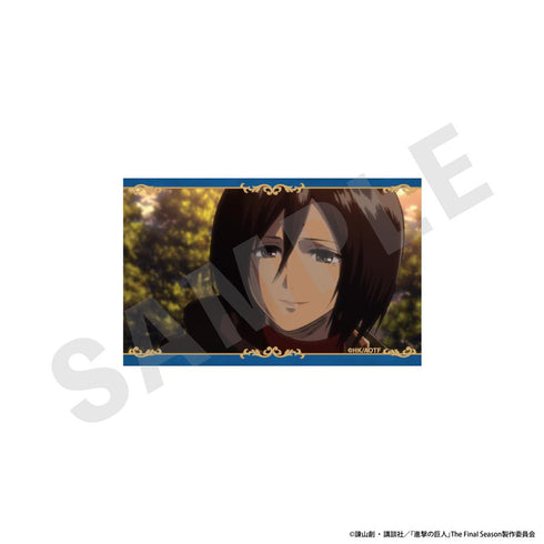 『進撃の巨人』ビジュアルカード3枚セットA(ミカサ)