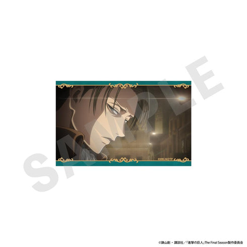 『進撃の巨人』ビジュアルカード3枚セットA(リヴァイ)