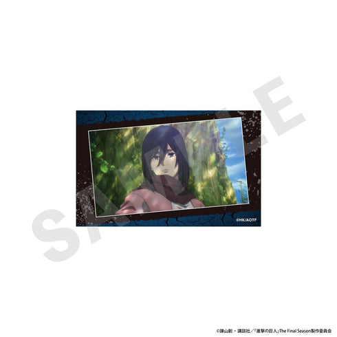 『進撃の巨人』ビジュアルカード3枚セットB(ミカサ1)