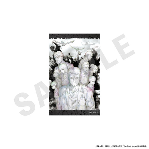 『進撃の巨人』ビジュアルカード3枚セットB(キービジュアル&パッケージビジュアル)