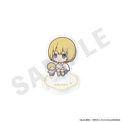 『進撃の巨人』ミニキャラホワイトコーデシリーズ アクリルスタンド(アルミン)