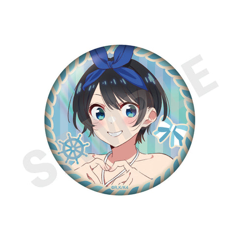 『彼女、お借りします』トレーディングオーロラ缶バッジ リデザイン(全10種)【BOX】