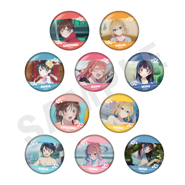 『彼女、お借りします』トレーディング場面写缶バッジ(全10種)【BOX】