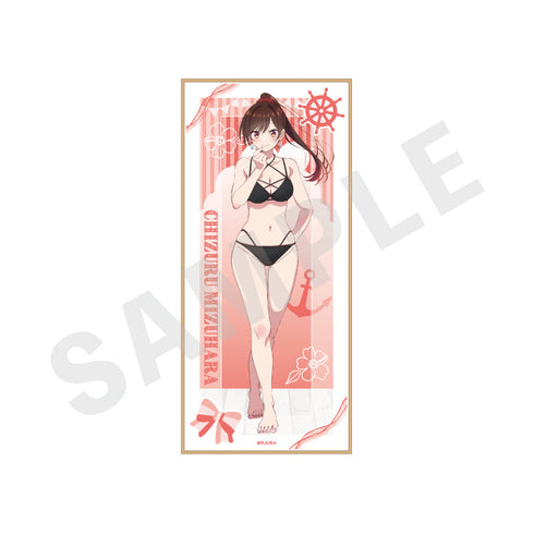 『彼女、お借りします』トレーディングロング色紙 リデザイン(全10種)【BOX】