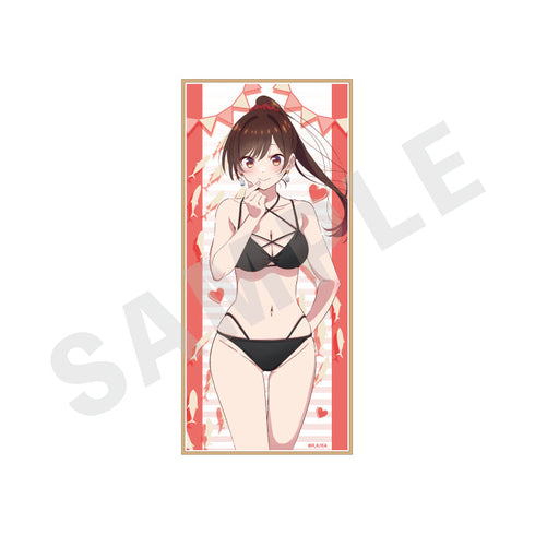 『彼女、お借りします』トレーディングロング色紙 リデザイン(全10種)【BOX】