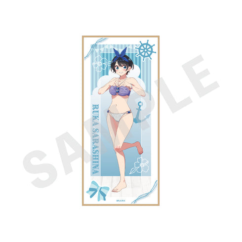 『彼女、お借りします』トレーディングロング色紙 リデザイン(全10種)【BOX】