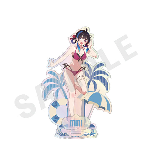 『彼女、お借りします』オーロラアクリルスタンド リデザイン(八重森みに)