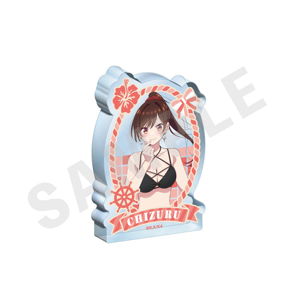 『彼女、お借りします』ミニアクリルブロック リデザイン(水原千鶴)