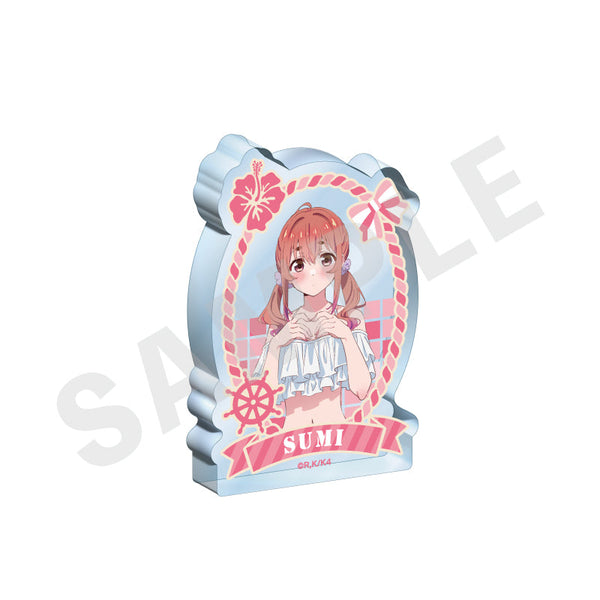 『彼女、お借りします』ミニアクリルブロック リデザイン(桜沢墨)