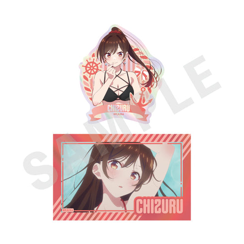 『彼女、お借りします』オーロラステッカーセット リデザイン(水原千鶴)