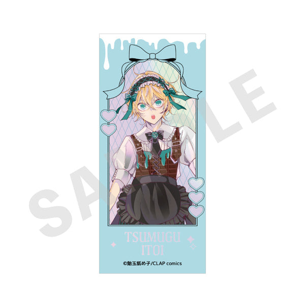 『僕らの青春は歪んでいる』ステッカー(糸井紡)