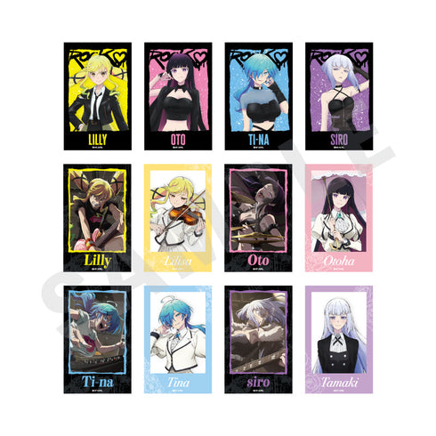 『ロックは淑女の嗜みでして』トレーディングイラストカード(全12種)【BOX】