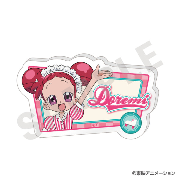 『おジャ魔女どれみ』お名前バッジ ダイナースタイルver.(春風どれみ)