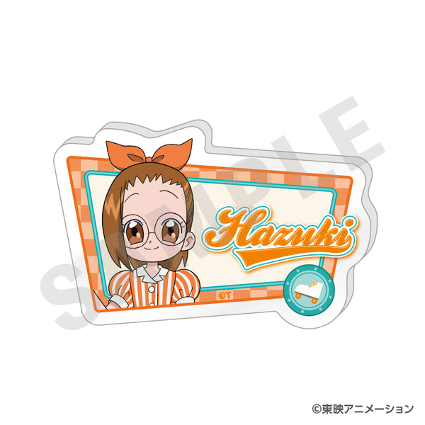 『おジャ魔女どれみ』お名前バッジ ダイナースタイルver.(藤原はづき)