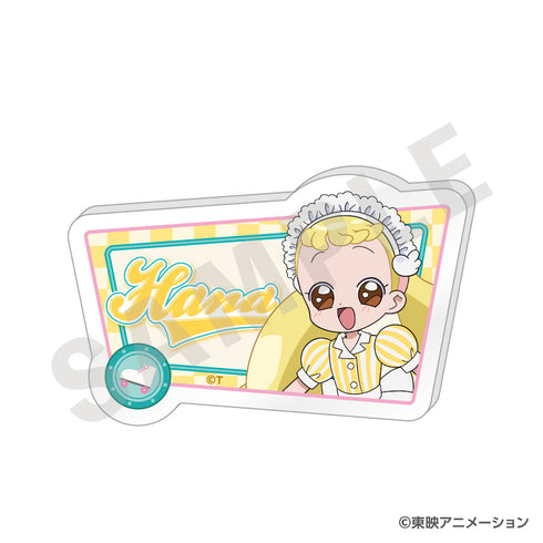 『おジャ魔女どれみ』お名前バッジ ダイナースタイルver.(ハナ)