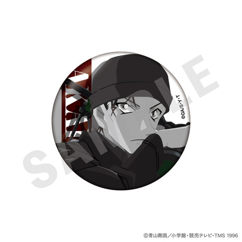 『名探偵コナン』ペイントラクトシリーズ トレーディングティンクル缶バッジ モノクロver.(全10種)【BOX】