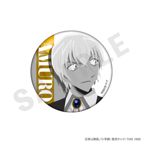 『名探偵コナン』ペイントラクトシリーズ トレーディングティンクル缶バッジ モノクロver.(全10種)【BOX】