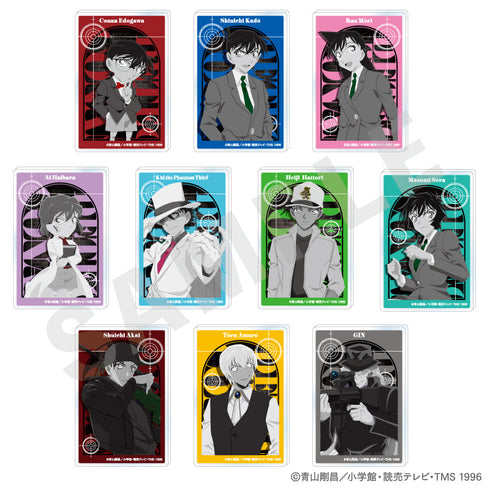 『名探偵コナン』ペイントラクトシリーズ トレーディングアクリルカード モノクロver.(全10種)【BOX】