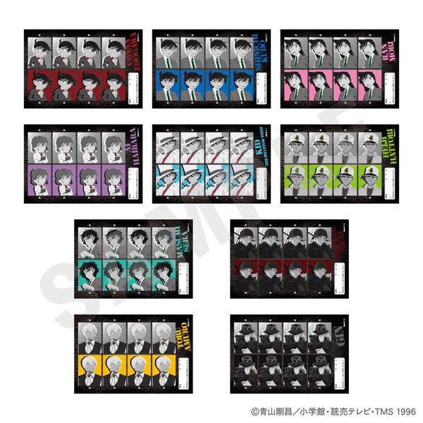 『名探偵コナン』ペイントラクトシリーズ トレーディング証明写真風ステッカー モノクロver.(全10種)【BOX】