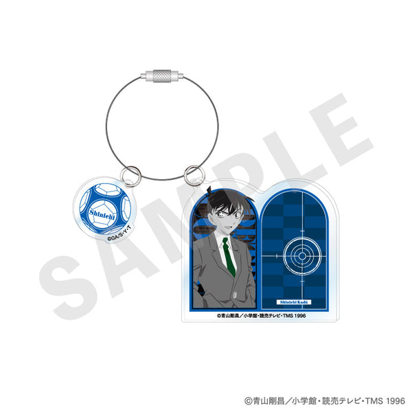 『名探偵コナン』ペイントラクトシリーズ アクリルキーホルダー モノクロver.(工藤新一)