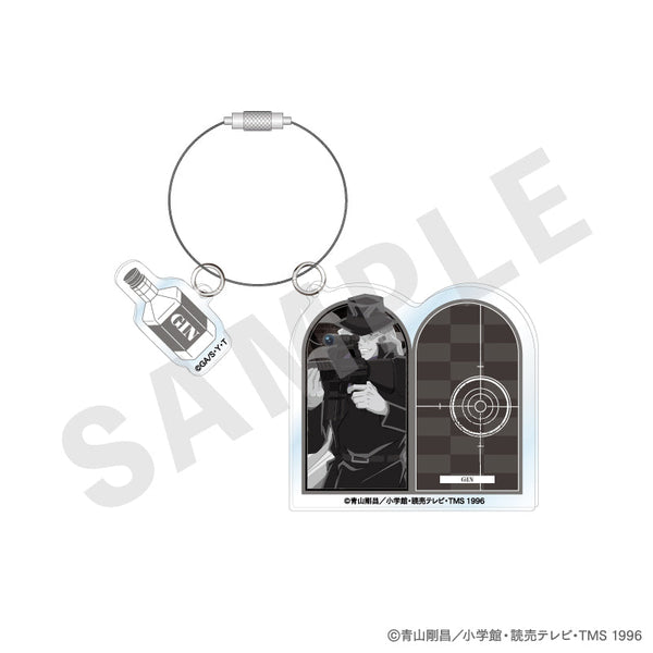 『名探偵コナン』ペイントラクトシリーズ アクリルキーホルダー モノクロver.(ジン)