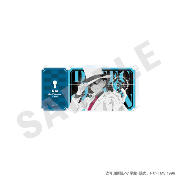 『名探偵コナン』ペイントラクトシリーズ チケット風アクリルブロック モノクロver.(怪盗キッド)
