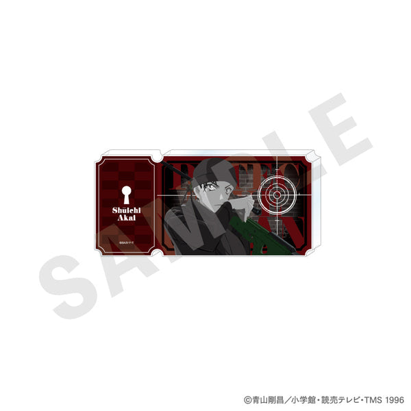『名探偵コナン』ペイントラクトシリーズ チケット風アクリルブロック モノクロver.(赤井秀一)
