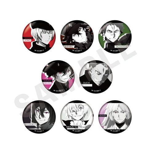 『文豪ストレイドッグス』〜favorite series〜 トレーディングティンクル缶バッジ 猟犬&天人五衰ver.(全8種)【BOX】