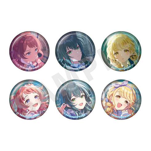 『学園アイドルマスター』〜favorite series〜 トレーディンググリッター缶バッジ 雨上がりのアイリスver.(全6種)【BOX】