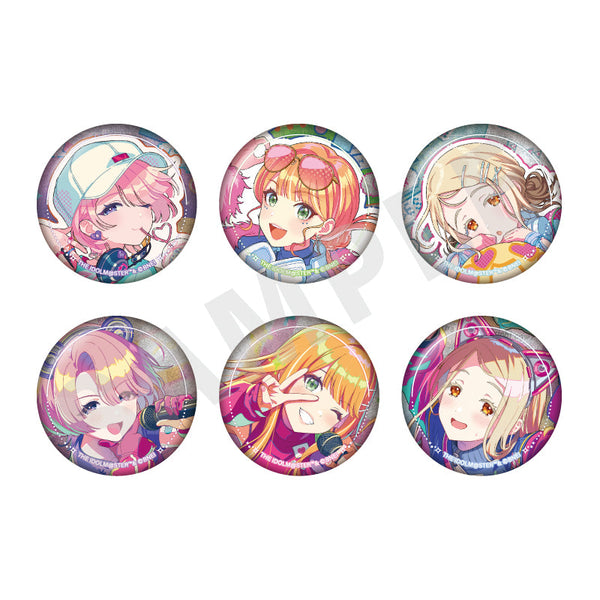 『学園アイドルマスター』〜favorite series〜 トレーディンググリッター缶バッジ ミラクルナナウ(゚∀゚)!ver.(全6種)【BOX】