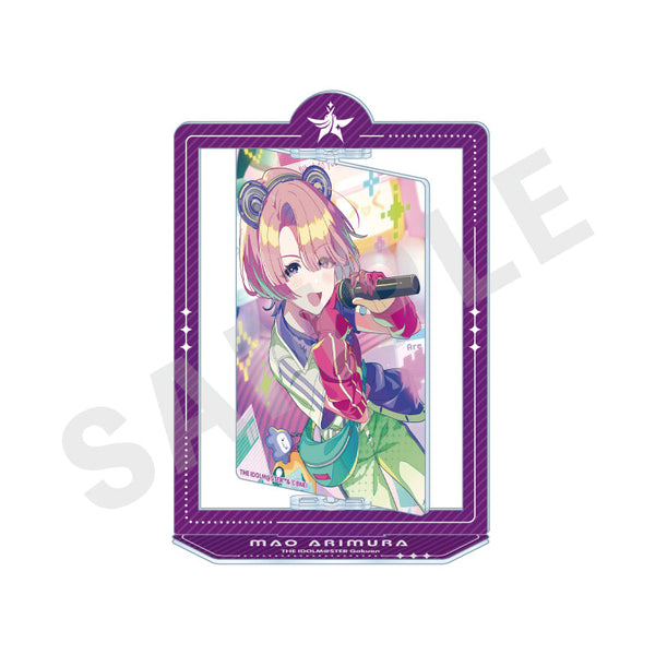 『学園アイドルマスター』〜favorite series〜 くるくるアクリルスタンド ミラクルナナウ(゚∀゚)!ver.(有村 麻央)