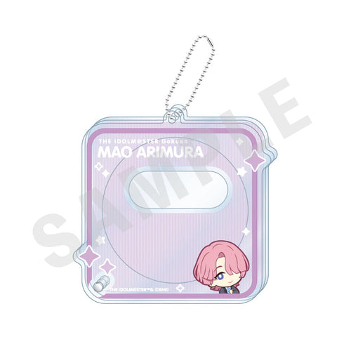 『学園アイドルマスター』〜favorite series〜 アクリル缶バッジケース(有村 麻央)