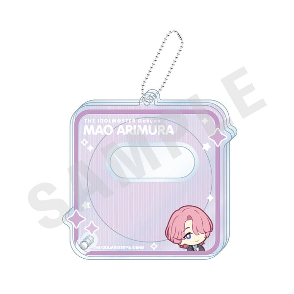 『学園アイドルマスター』〜favorite series〜 アクリル缶バッジケース(有村 麻央)