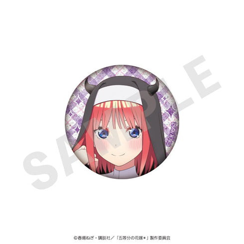 『五等分の花嫁*』グリッター缶バッジ 小悪魔シスターver.(全10種)【BOX】