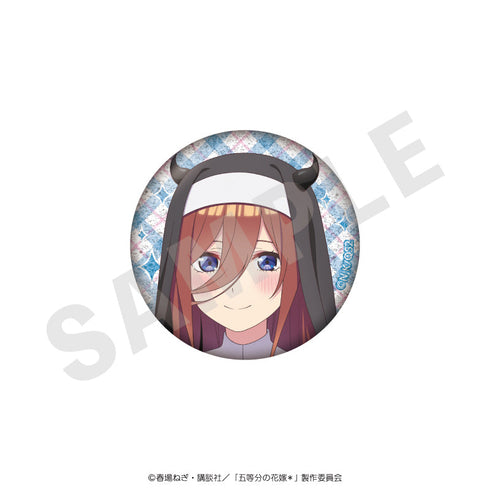 『五等分の花嫁*』グリッター缶バッジ 小悪魔シスターver.(全10種)【BOX】