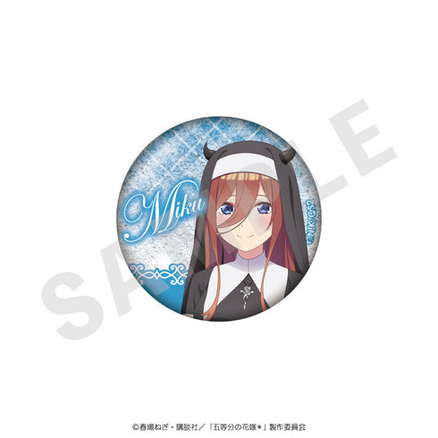 『五等分の花嫁*』グリッター缶バッジ 小悪魔シスターver.(全10種)【BOX】