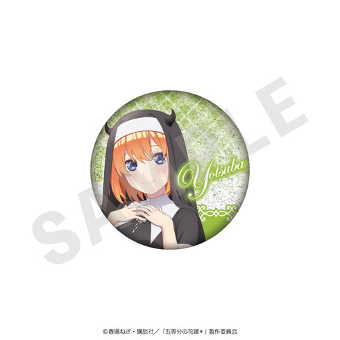 『五等分の花嫁*』グリッター缶バッジ 小悪魔シスターver.(全10種)【BOX】