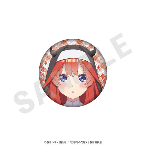『五等分の花嫁*』グリッター缶バッジ 小悪魔シスターver.(全10種)【BOX】