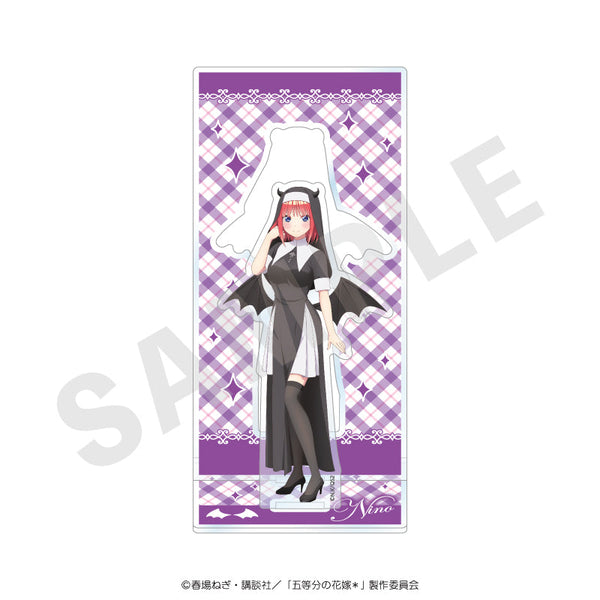 《五等分的新娘*》附背景亞克力立牌 小惡魔修女版(中野二乃)